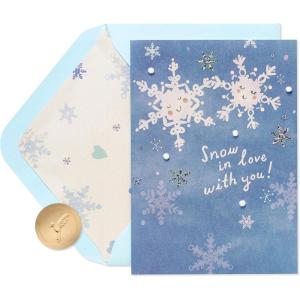 Papyrus Romantic Holiday Card for Significant Other, Perfect for Couples or Someone Special (Moment We Met)