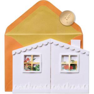 Papyrus Thanksgiving Card (Warmest Wishes Across the Miles)(FSC TABLE SCENE)