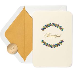 Papyrus Thanksgiving Card (Warmest Wishes Across the Miles)(Thankful for You in My Life)