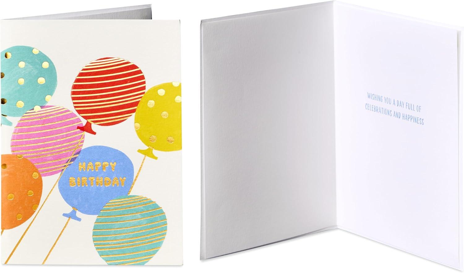 imagePapyrus 75th Anniversary Greeting Card Assortment for Birthday and All Occasion with Keepsake Box 6count