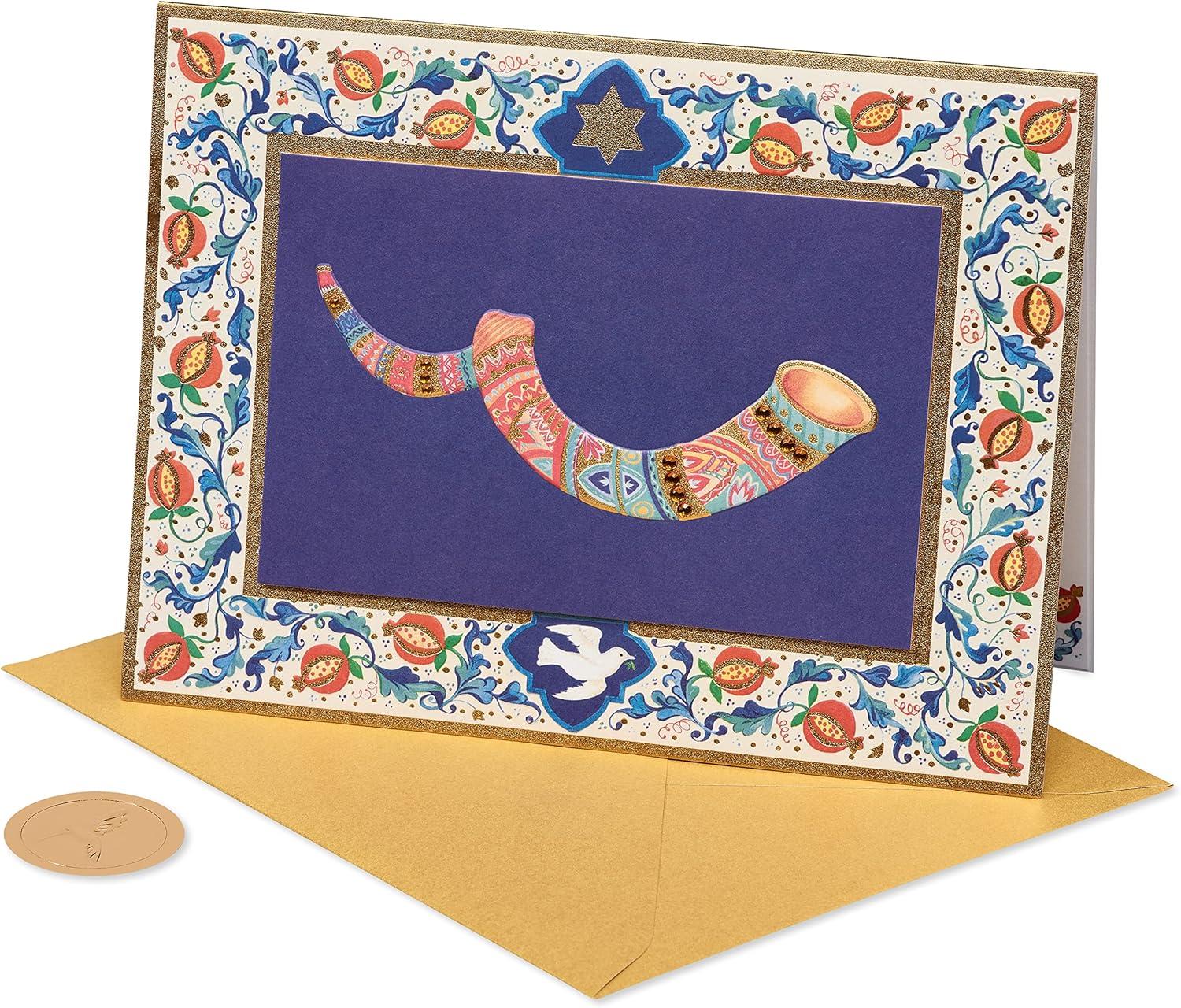 imagePapyrus Rosh Hashanah Card Hope and PeaceWishes for a Wonderful Year