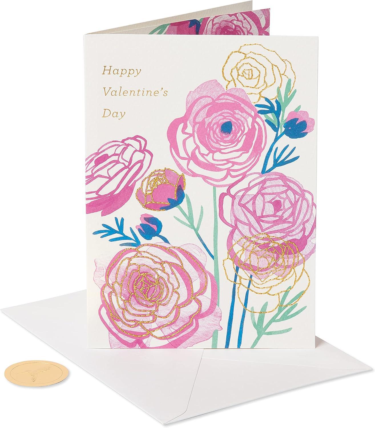 imagePapyrus Valentines Day Card The Perfect DayFlowers