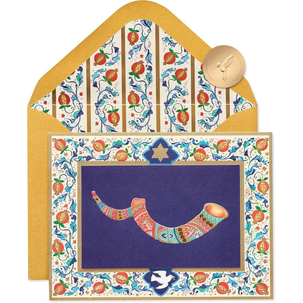 imagePapyrus Rosh Hashanah Card Hope and PeaceWishes for a Wonderful Year