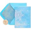 imagePapyrus Blank Holiday Card SnowflakesSnowflakes