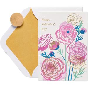 Papyrus Valentine’s Day Card (The Perfect Day)(Flowers)