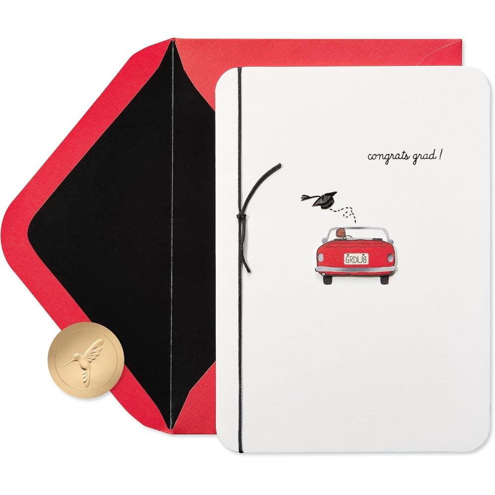 imagePapyrus Dog Graduation Card Job Well DoneExciting Journey Ahead