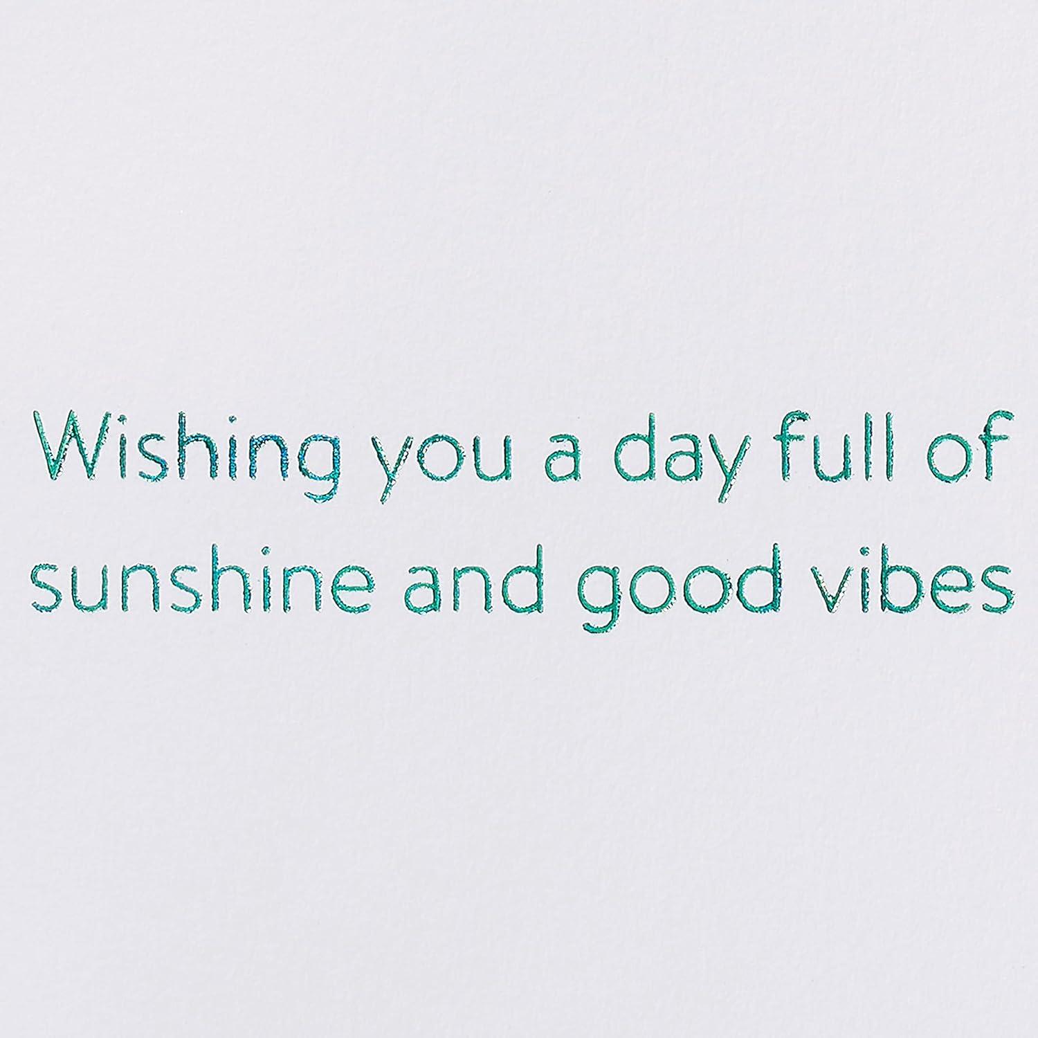 imagePapyrus Birthday Card Sweetest BirthdaySunshine and Good Vibes