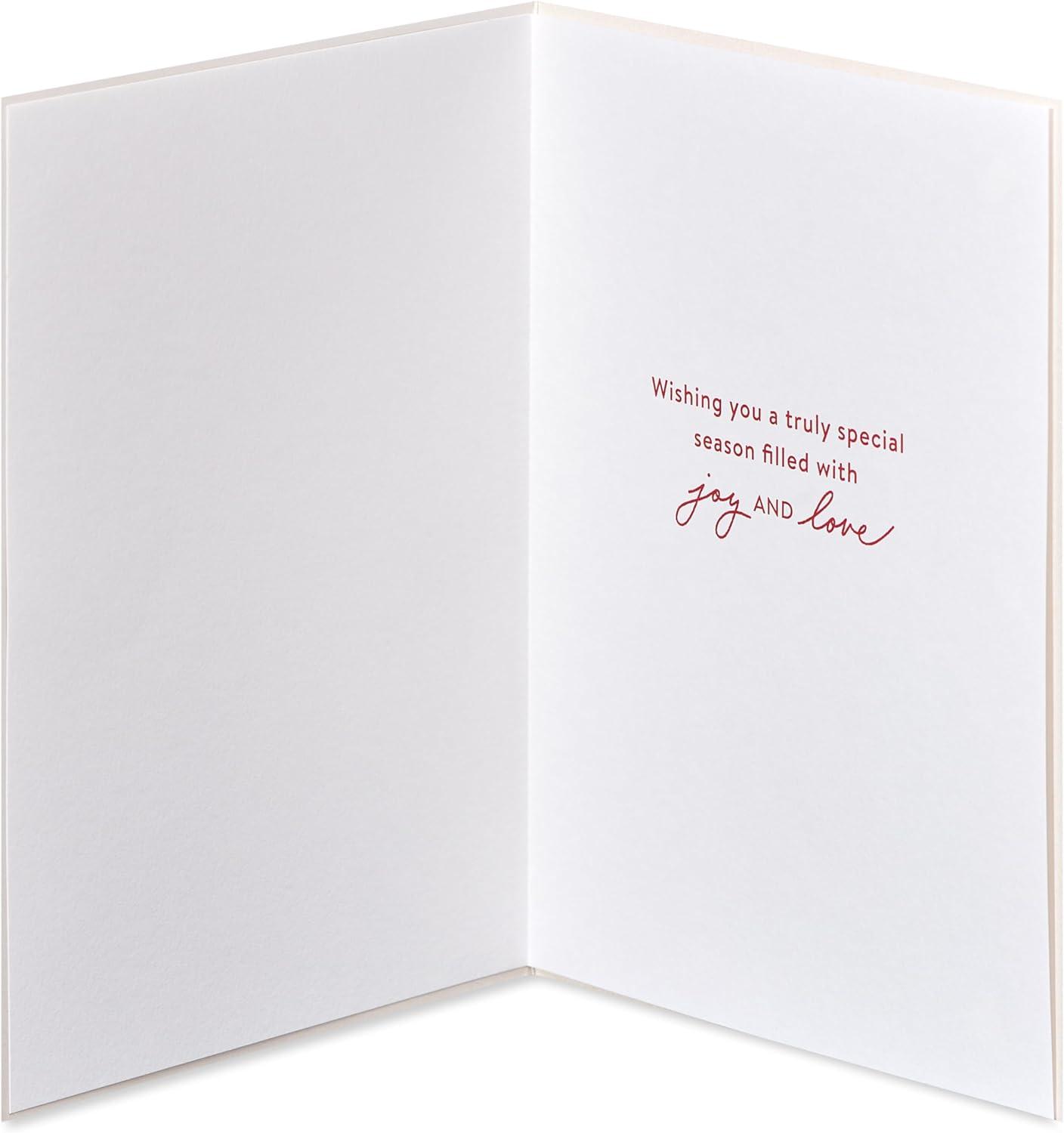 imagePapyrus Artistic Christmas Card with Festive Bird Designed by House of Turnowsky Heartfelt WishesTruly Special Season