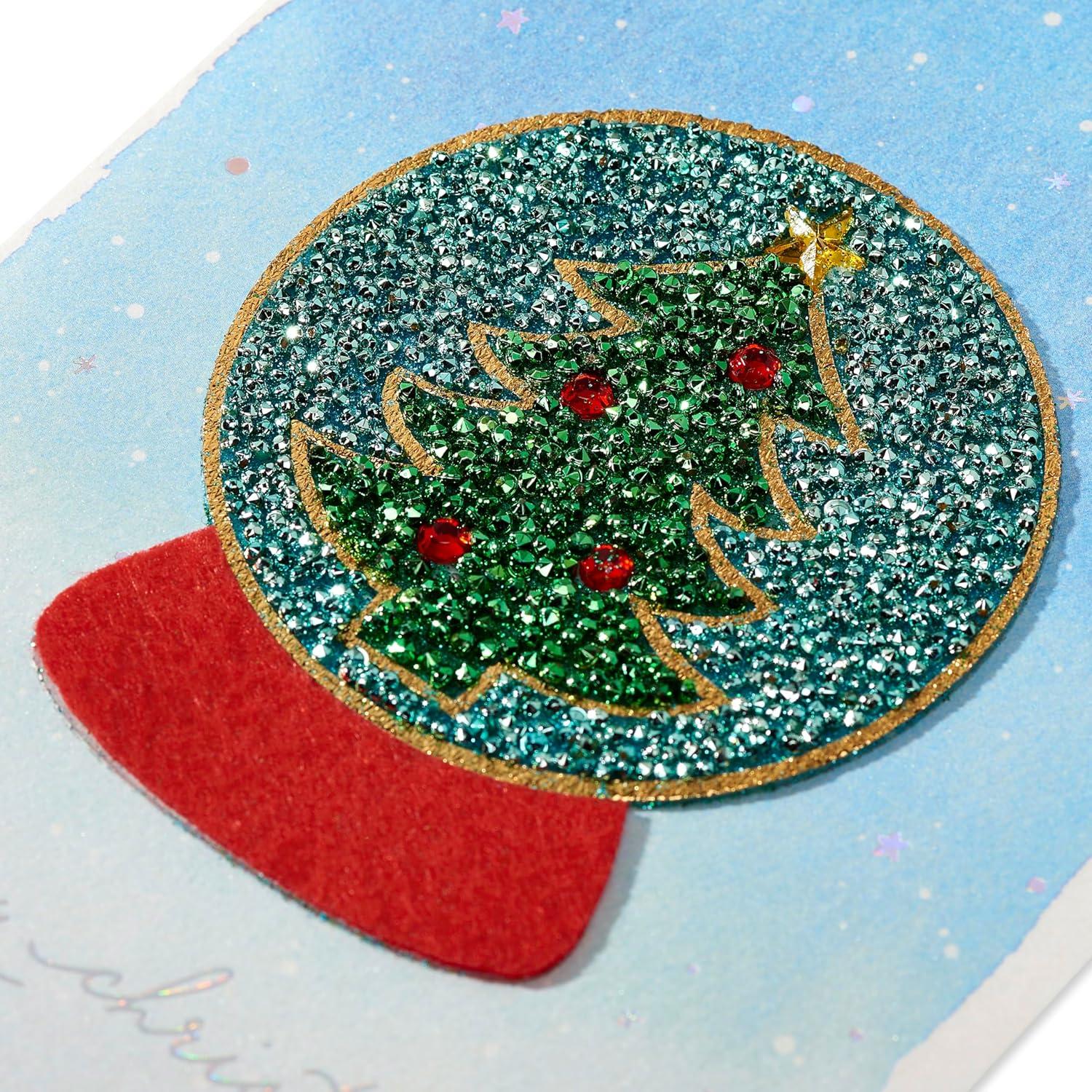 imagePapyrus Artistic Christmas Card with Festive Bird Designed by House of Turnowsky Heartfelt WishesTruly Special Season