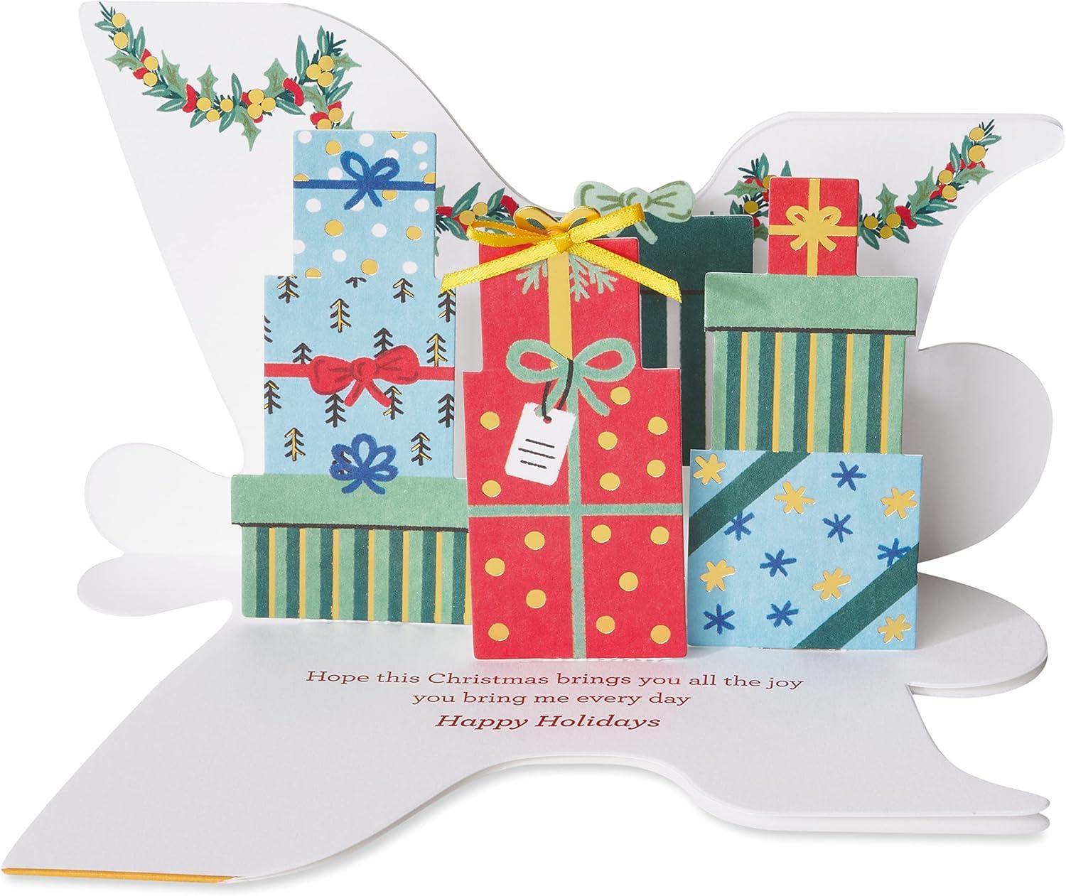 imagePapyrus Christmas Tree Card with Metallic Snowflakes Joyful WishesThe Joy You Bring Me Everyday