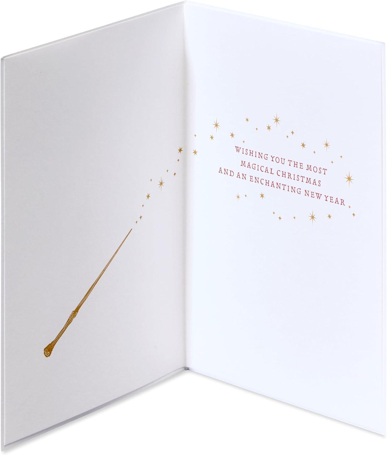 imagePapyrus Harry Potter Christmas Card Most Festive Yule SeasonFSC Harry Potter Tree