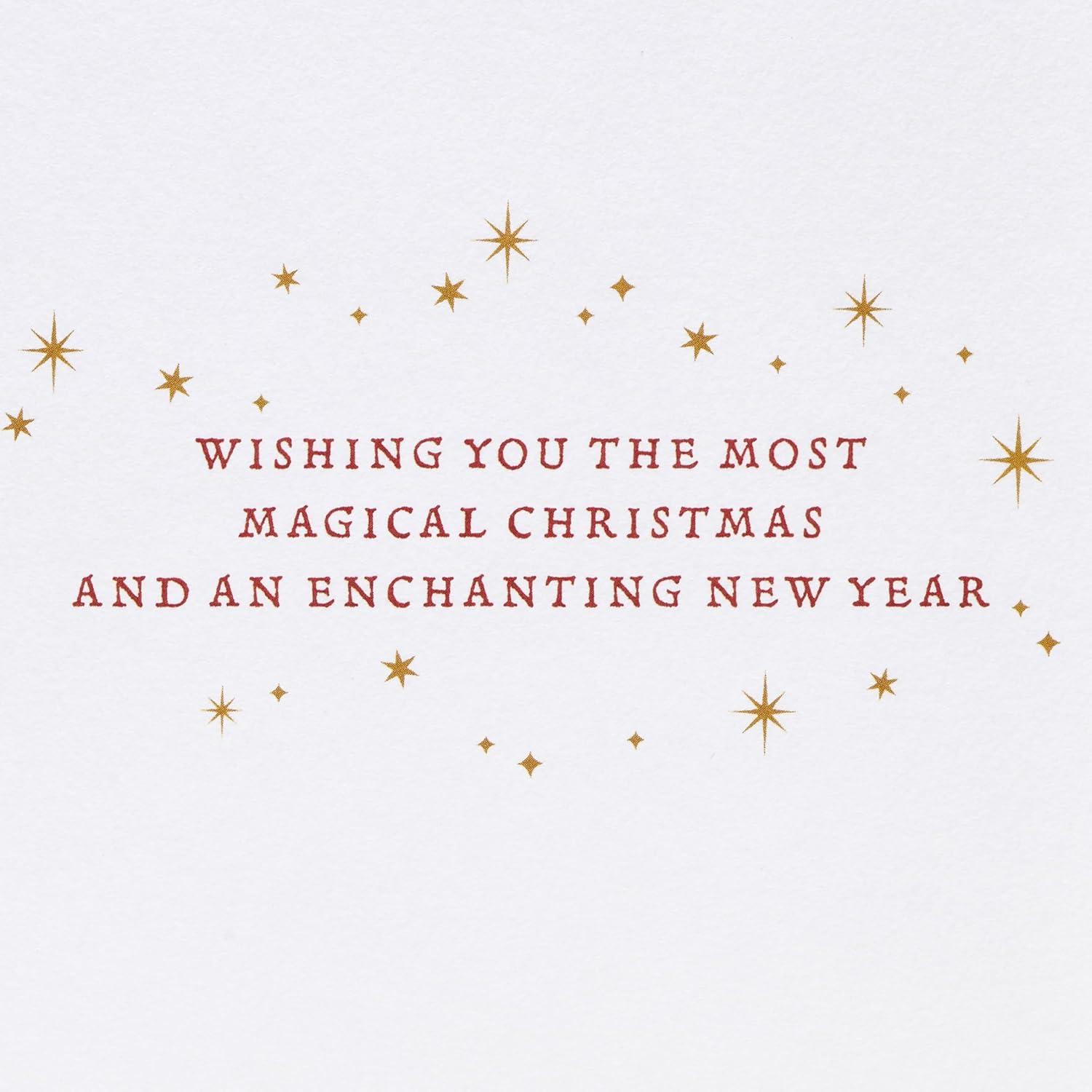 imagePapyrus Harry Potter Christmas Card Most Festive Yule SeasonFSC Harry Potter Tree