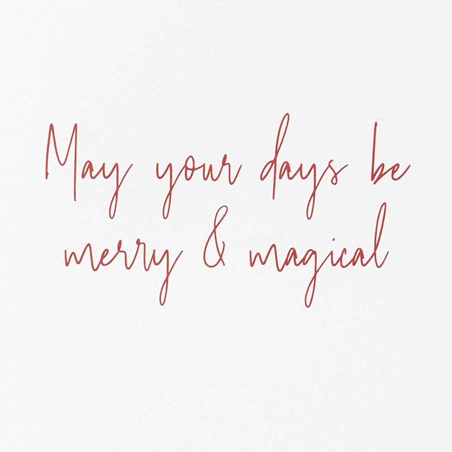 imagePapyrus Holiday Card for Kids Merry and MagicalMerry and Magical