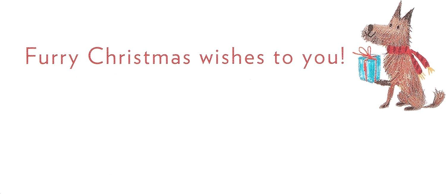 imagePapyrus Holiday Card with Dogs Perfect for Animal Lovers Truly PawsomeFurry Christmas to You