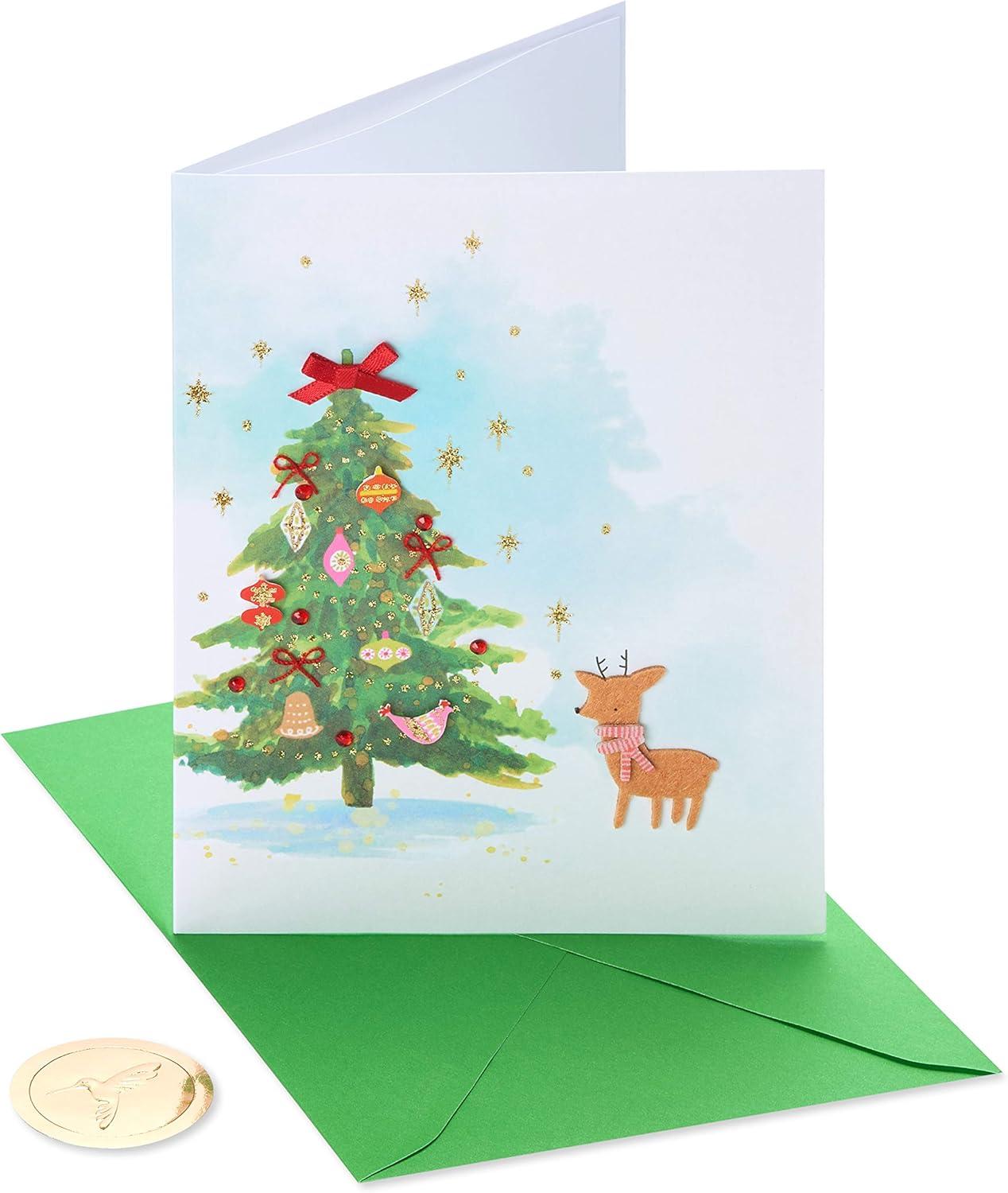 imagePapyrus Holiday Card with Dogs Perfect for Animal Lovers Truly PawsomeMost Wonderful Time of the Year