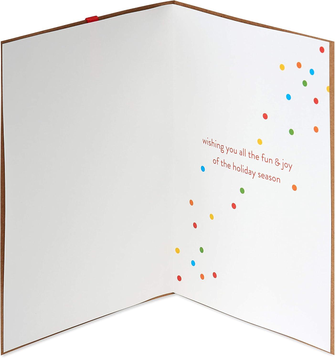 imagePapyrus Elegant Gold Christmas Card with Intricate Detailing Special WishesFun Joy