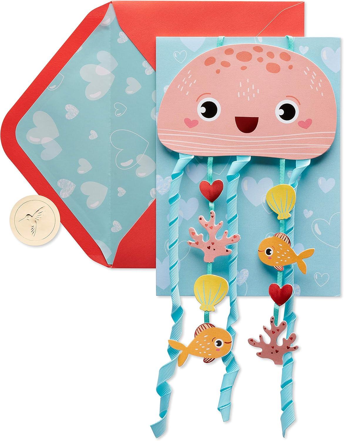 imagePapyrus Valentines Day Card JellyfishJellyfish