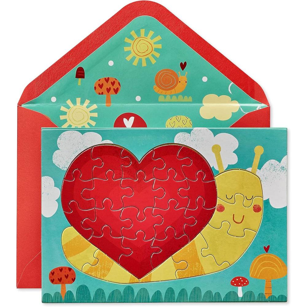 imagePapyrus Valentines Day Card for Kids with Puzzle Fun and GamesFun and Games