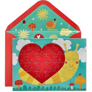 Papyrus Valentines Day Card for Kids with Puzzle (Fun and Games)(Fun and Games)