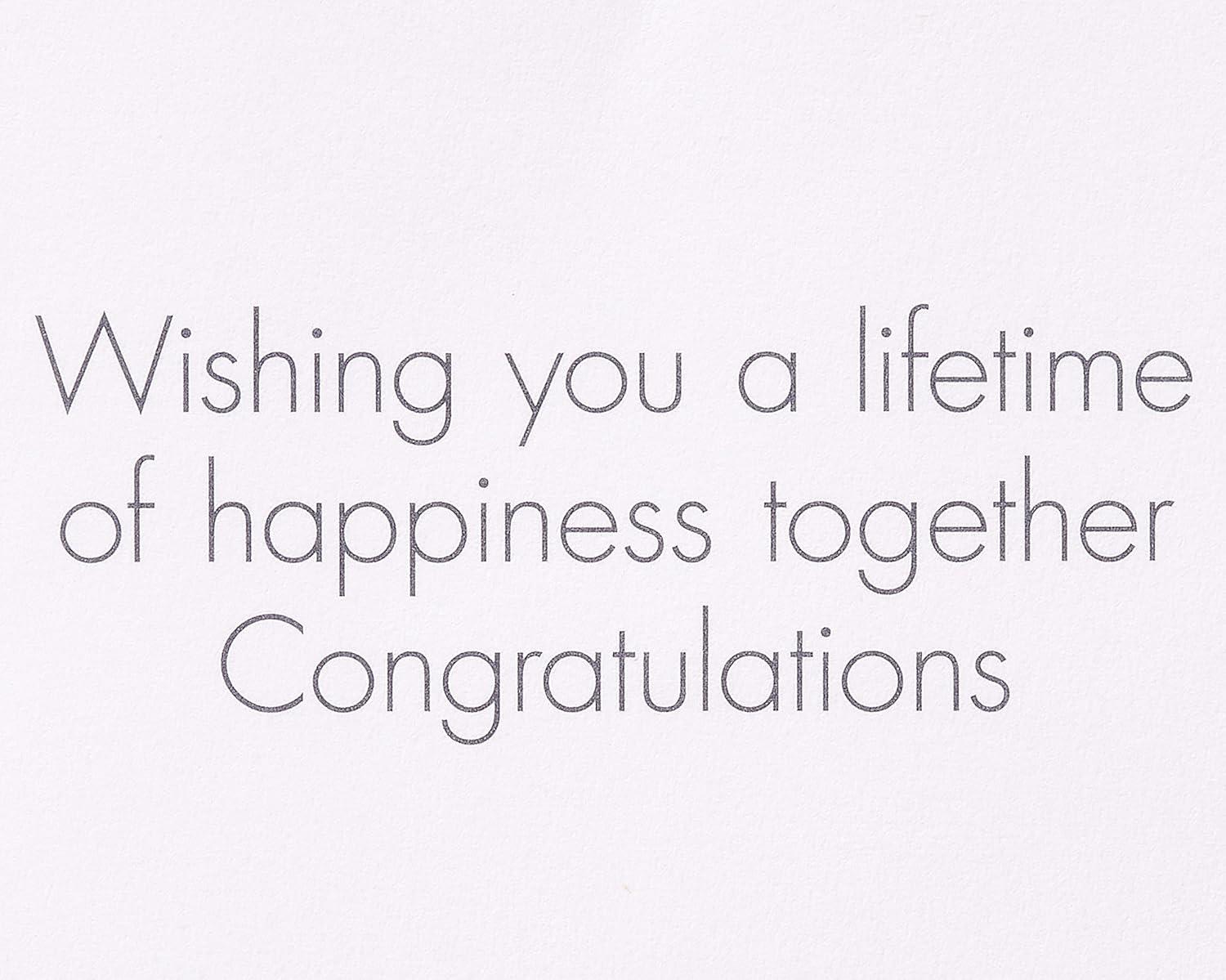 image:imagePapyrus Wedding Card A Lifetime of HappinessA Lifetime of Happiness