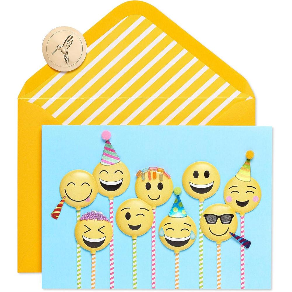image:imagePapyrus Blank Birthday Card Make A WishOnly Happy Faces