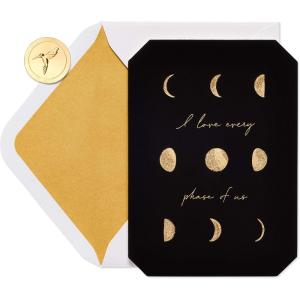 Papyrus Blank Romantic Valentines Day Card (Phase Of Us)