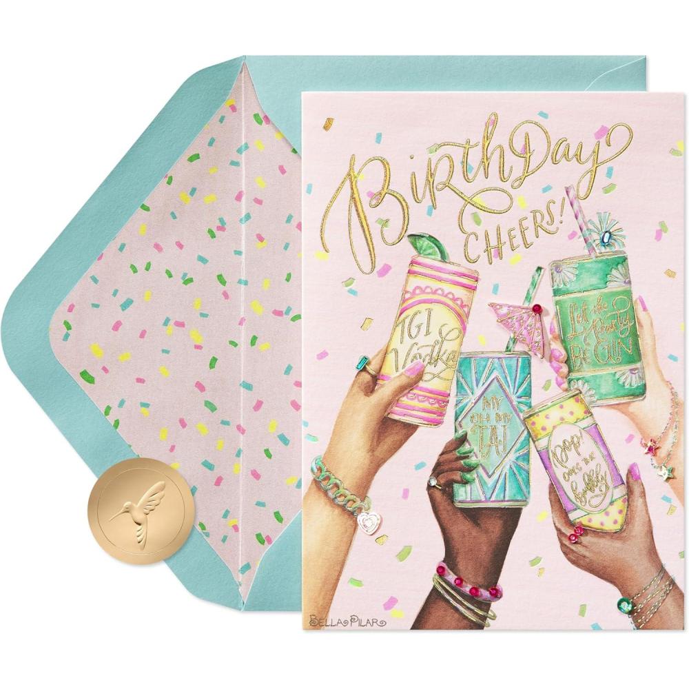 image:imagePapyrus Birthday Card for Her Designed by Bella Pilar Birthday CheersBirthday Cheers