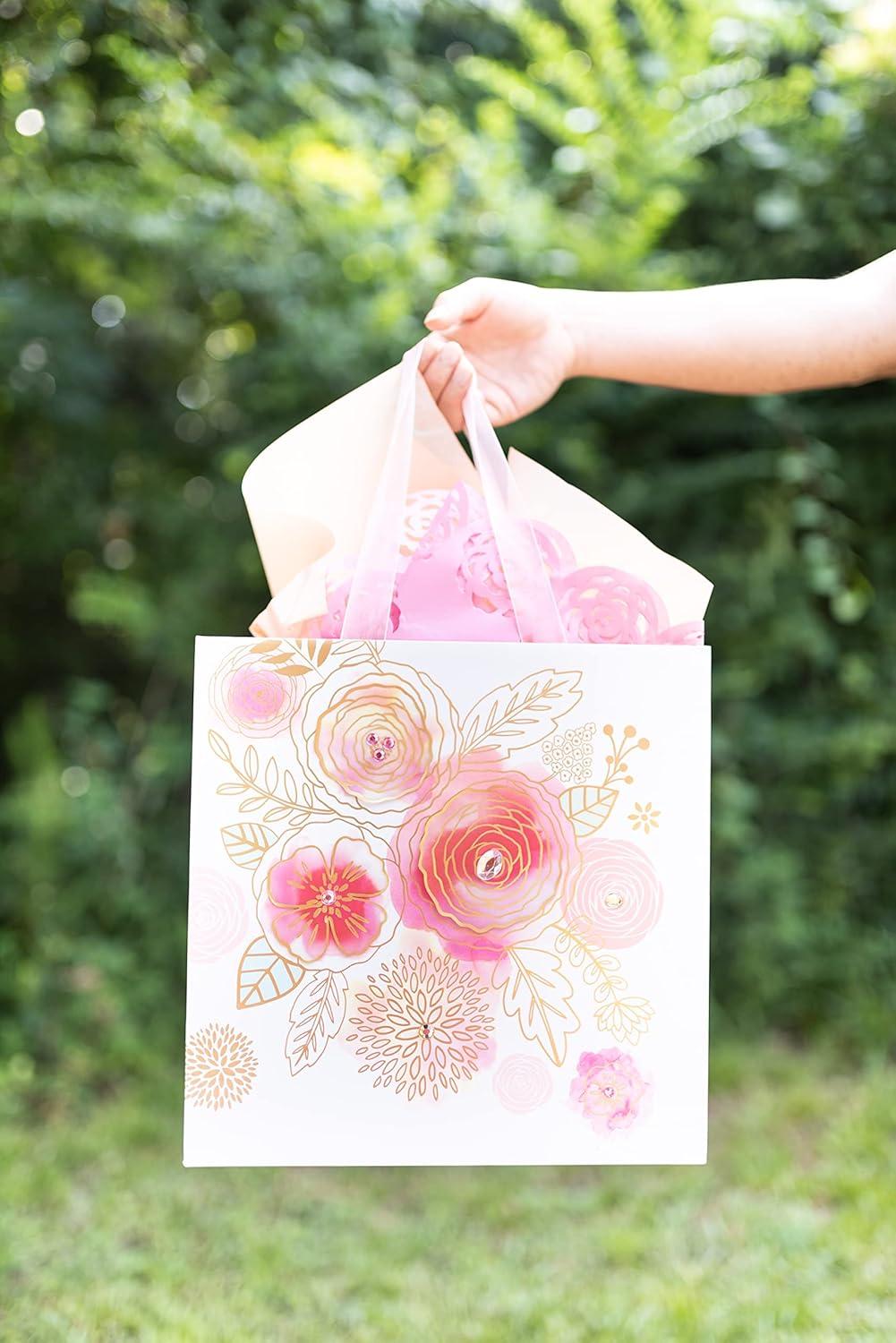 image:imagePapyrus 114 Large Gift Bag Roses for Wedding Bridal Showers Birthdays Baby Showers and All Occasions 1 BagRoses