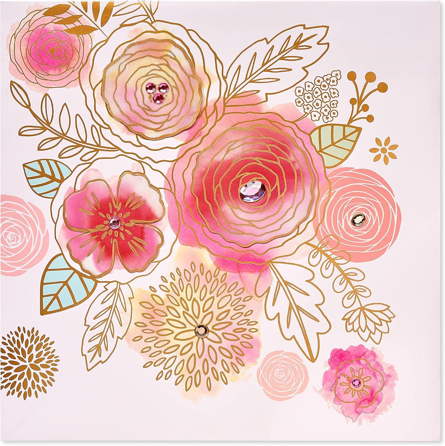 image:imagePapyrus 114 Large Gift Bag Roses for Wedding Bridal Showers Birthdays Baby Showers and All Occasions 1 BagRoses