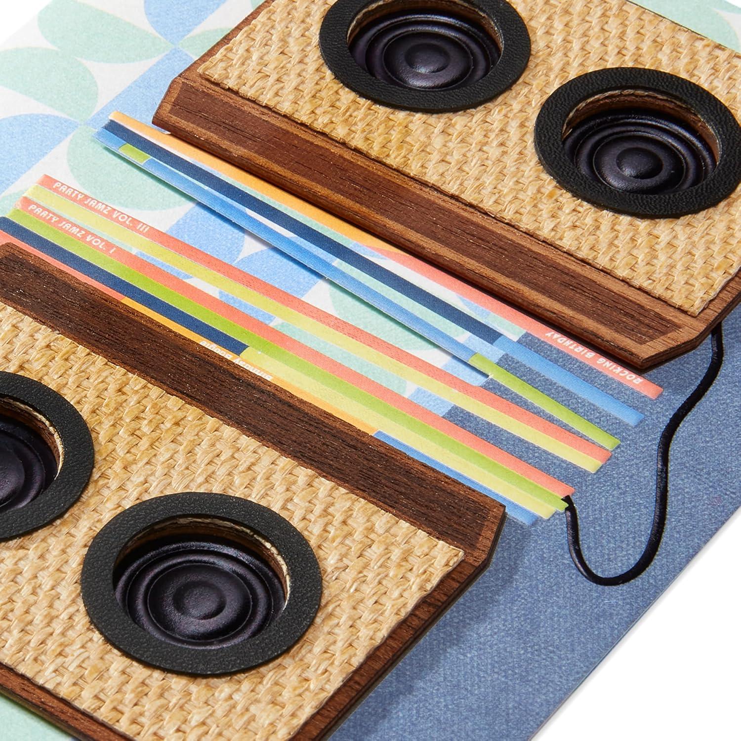 image:imagePapyrus Birthday Card Always RockFSC Vintage Speakers