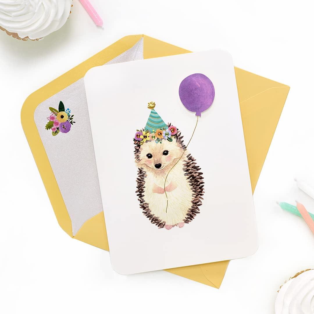 image:imagePapyrus Birthday Card Carried AwayHedgehog
