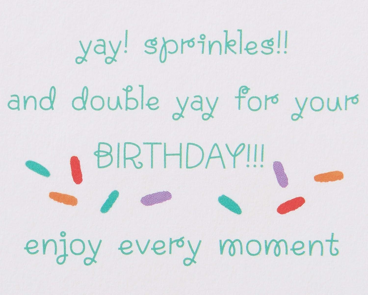 image:imagePapyrus Birthday Card Enjoy Every MomentSprinkles