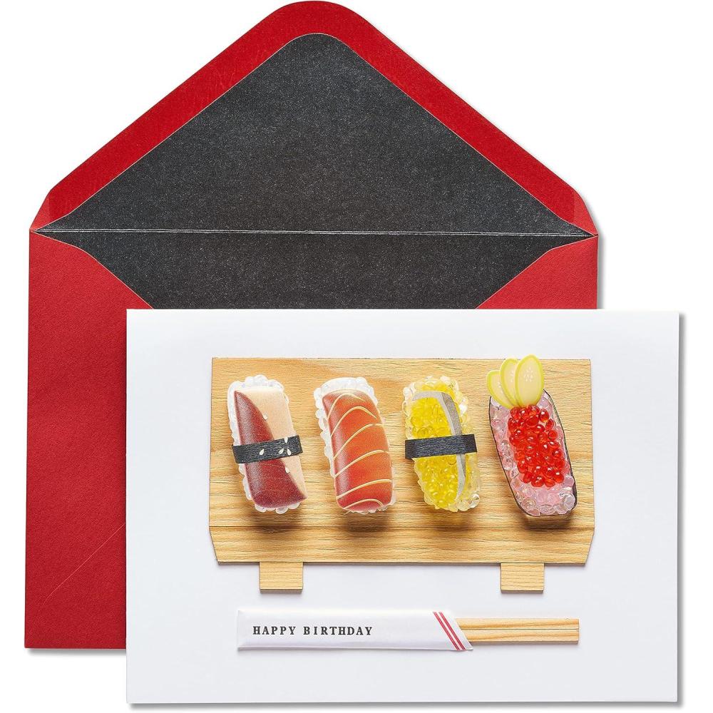 image:imagePapyrus Birthday Card Having Your CakeSushi