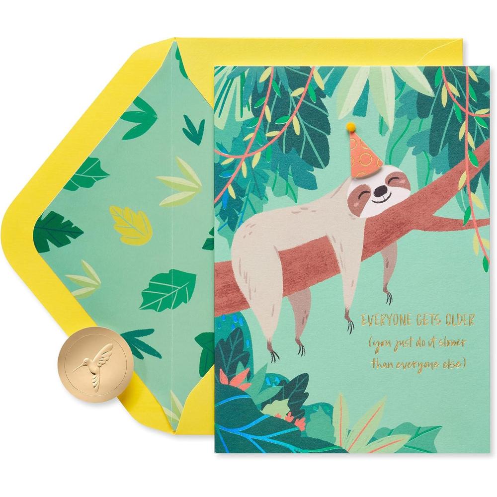 image:imagePapyrus Funny Birthday Card Im OnboardMuch Slower