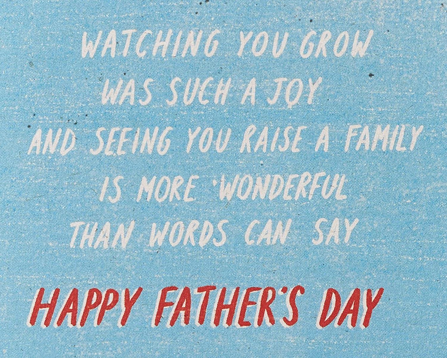 image:imagePapyrus Fathers Day Card for Son Watching You GrowWatching You Grow