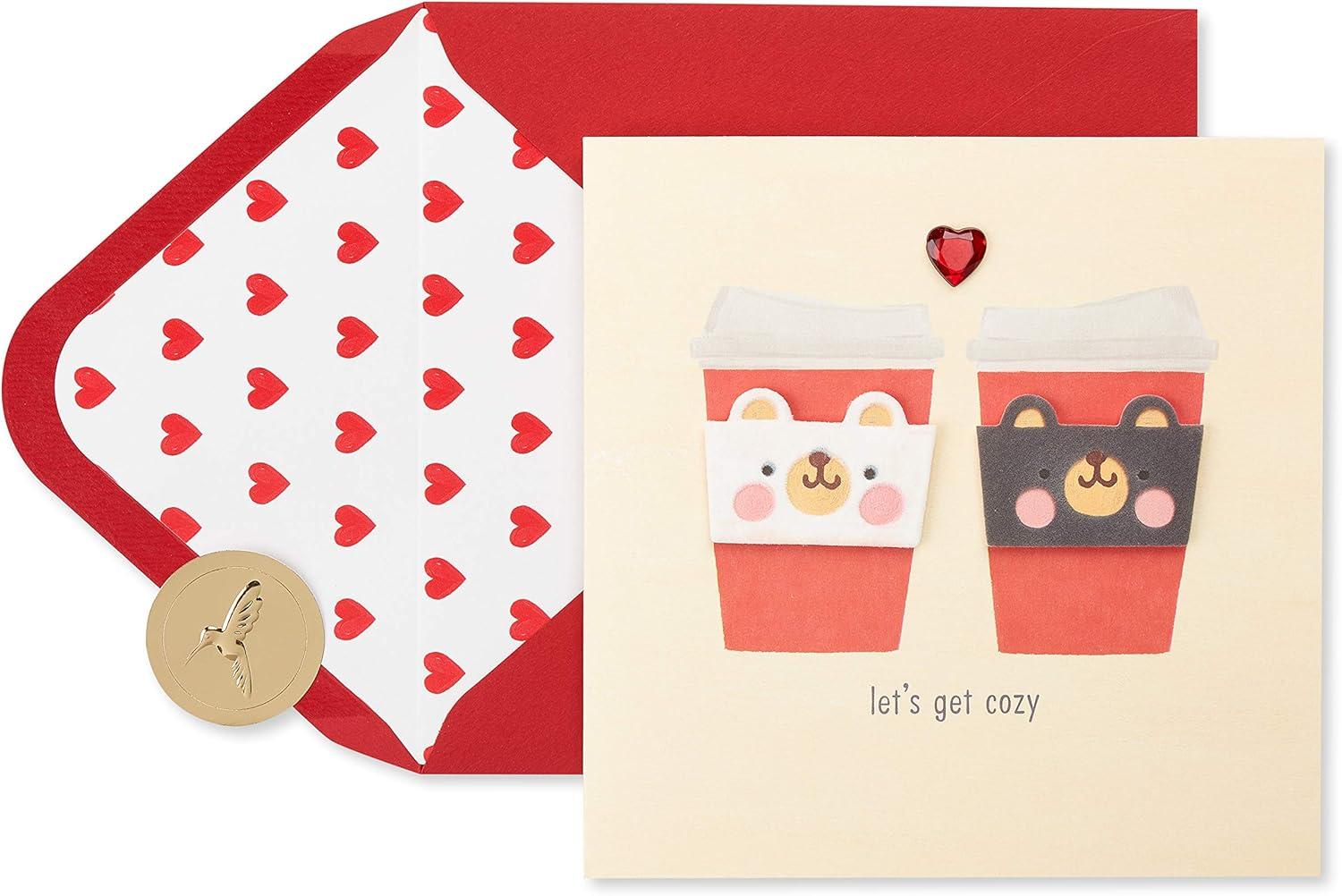 image:imagePapyrus Christmas Card Coffee CoziesLets Get Cozy
