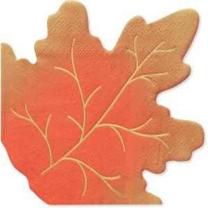Papyrus Fall Harvest Party Supplies, Beverage Napkins (20-Count)(Beverage Napkins)