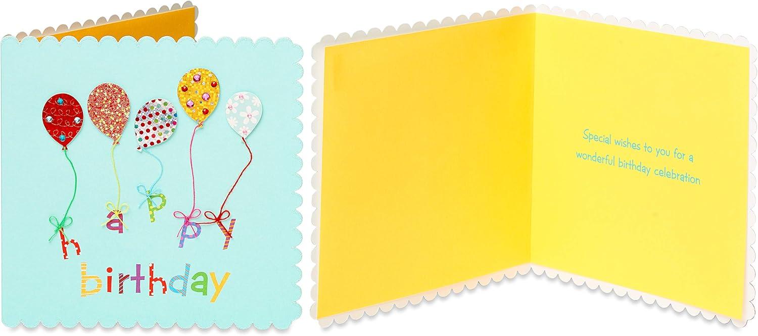 image:imagePapyrus Birthday Card Assortment Mickey and Minnie Mouse 3CountBalloons and Candles