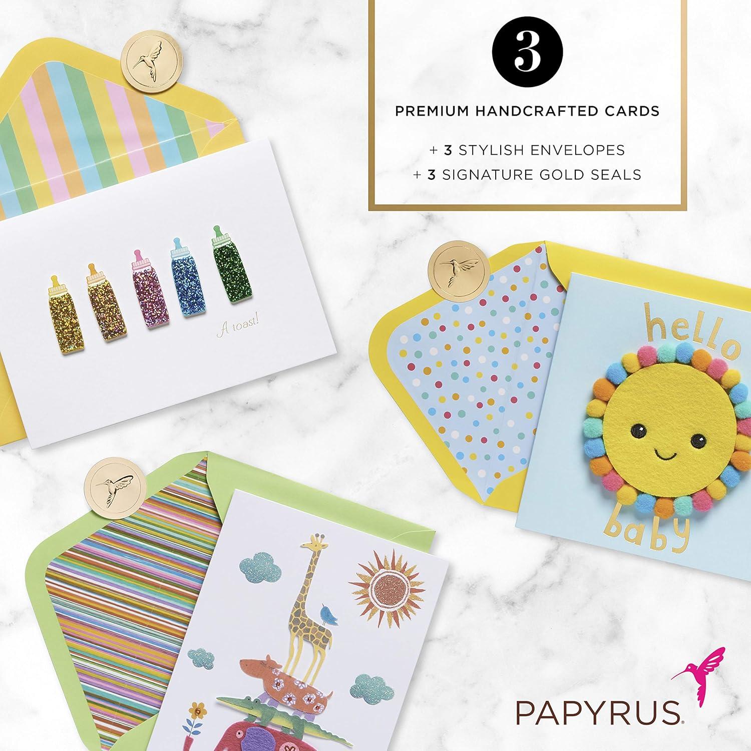 image:imagePapyrus New Baby Card Assortment Congratulations 3CountCongratulations
