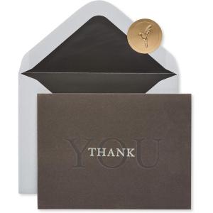 Papyrus Thank You Card (Gratitude and Appreciation)(‎Business Gifts)